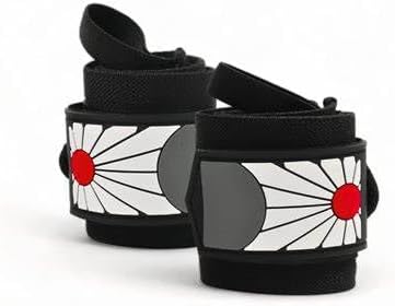 Anime Wrist Wraps Ideal for Weightlifting, Powerlifting, and CrossFit. One Size Fits All. Premium Wrist Support for Gym Workouts