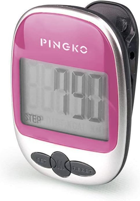 PINGKO Outdoor Multi-Function Portable Sport Pedometer Step/Distance/Calories/Counter