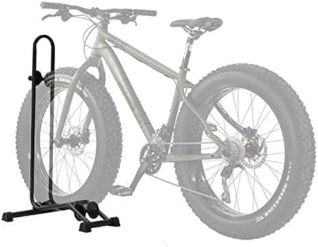 BikeHand Bike Floor Stand Parking Rack Stand - for 24"-29" Mountain MTB & Road Bikes Bicycles Indoor Outdoor Garage Storage - Fat Bike for 1 Bike