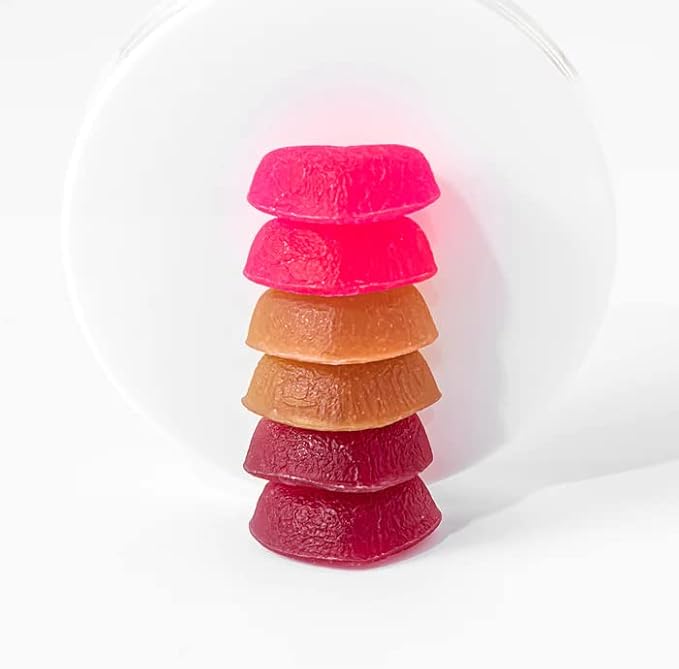 Teami Wellness Gummies Delicious Heart Shaped Gummies for a Balanced Belly, Immune Support and Relaxation Multivitamin Jelly Pack of 3