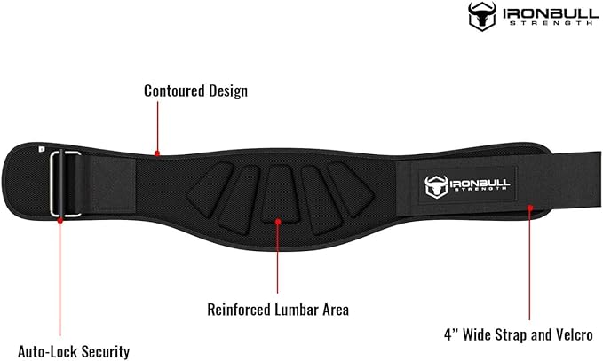 JP Weightlifting 6" Belt for Limber Back Support