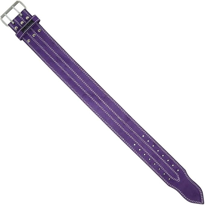 MRX Powerlifting Leather Belt 4" Wide 10mm Thickness 2 Prong