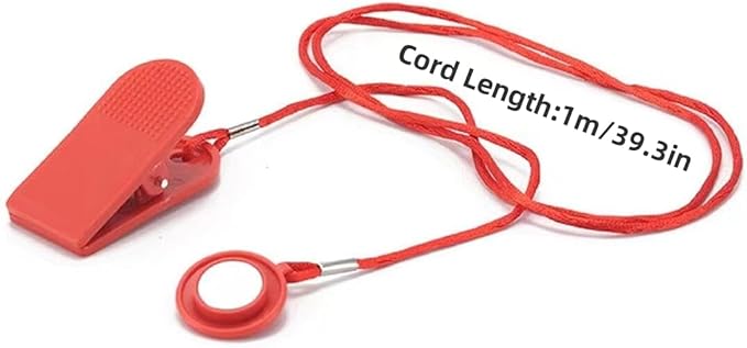 Universal Treadmill Magnet Safety Key Emergency Stop for Most Treadmills