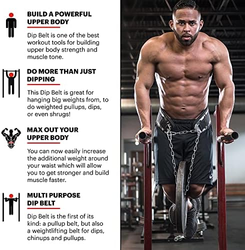 DMoose Dip Belt for Weightlifting