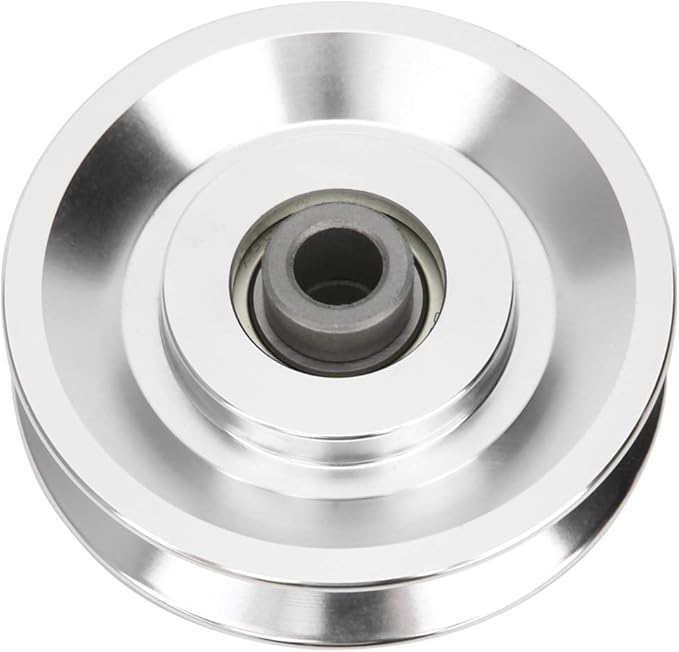 Yctze Aluminium Alloy Pulley, 3 Bearing 75mm, Fitness Exercise Hardware for Cable Machine Gym, Weight Training Equipment Accessories for Home Garage (Diameter 80mm)
