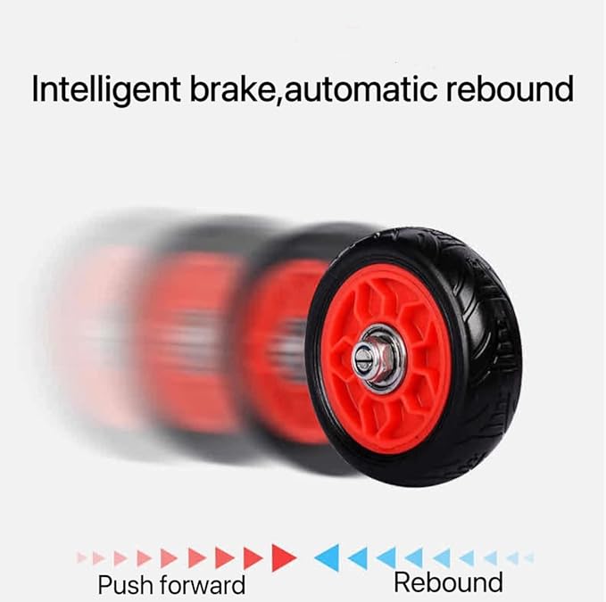 New automatic rebound fitness rollers