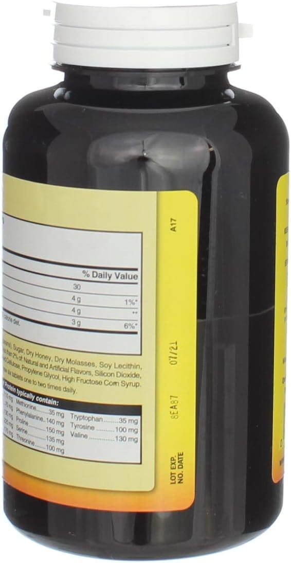 Natures Blend Protein Tablets Honey Flavor 200 Tablets