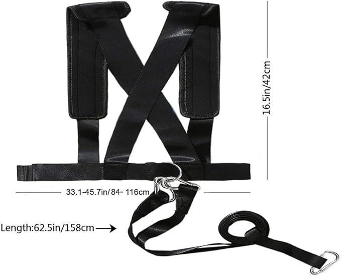 Sled Harness Tire Pulling Harness Fitness Resistance Training