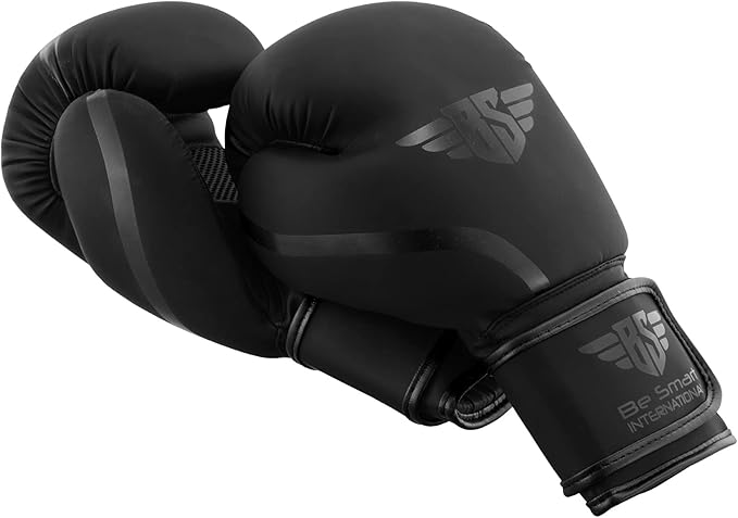 Be Smart Kids Boxing Gloves 4-12 Years 4oz 6oz Training Gloves for Children Sparring Youth Boxing Gloves Junior Training Mitts Punch PU Leather MMA Muay Thai Kick Boxing