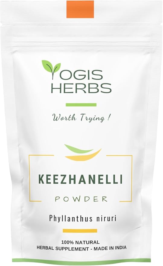 Keezhanelli Powder (Phyllanthus Niruri) | Chanca Piedra Stone Breaker – Liver, Kidney & Gallbladder Support– Fresh & Pure Herbal Supplement (8 oz)