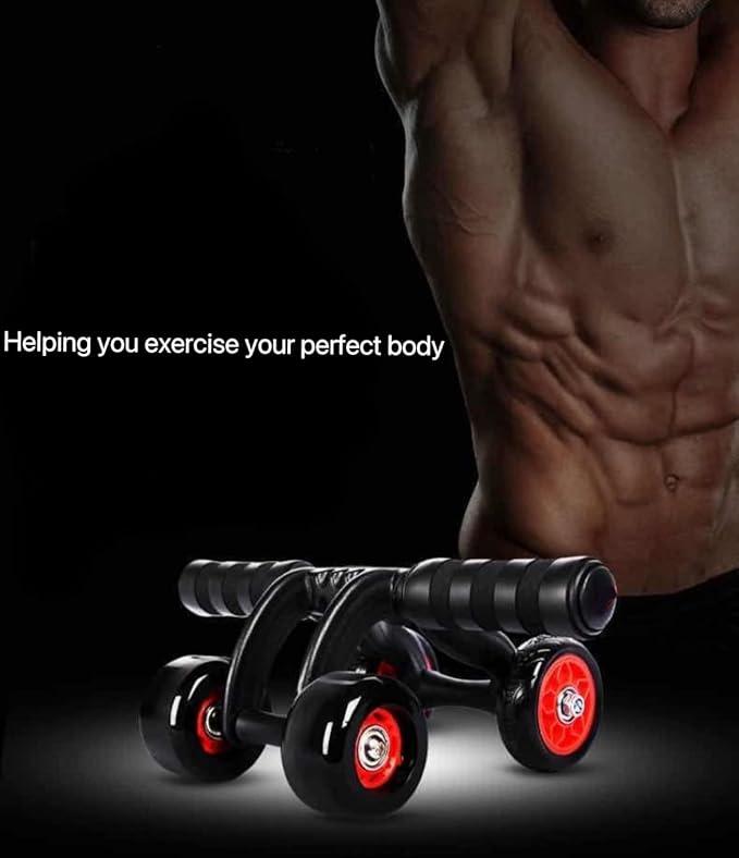 New automatic rebound fitness rollers