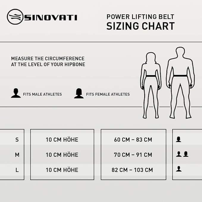 Weight-lifting belt for men with lever buckle 8.5cm / 10cm Height