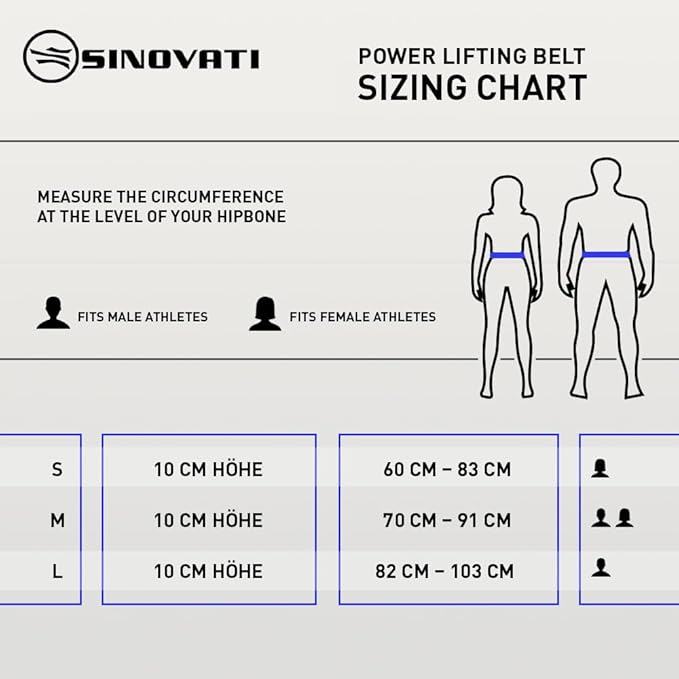 Weight-lifting belt for men with lever buckle 8.5cm / 10cm Height