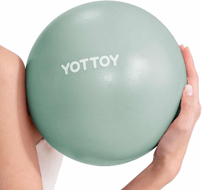 Pilates Ball, 10-inch Exercise Ball with Anti-Burst Technology