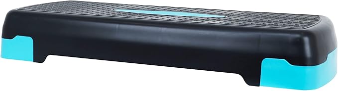 Signature Fitness Adjustable Workout Aerobic Stepper Step Platform Trainer 27-Inch, Multiple