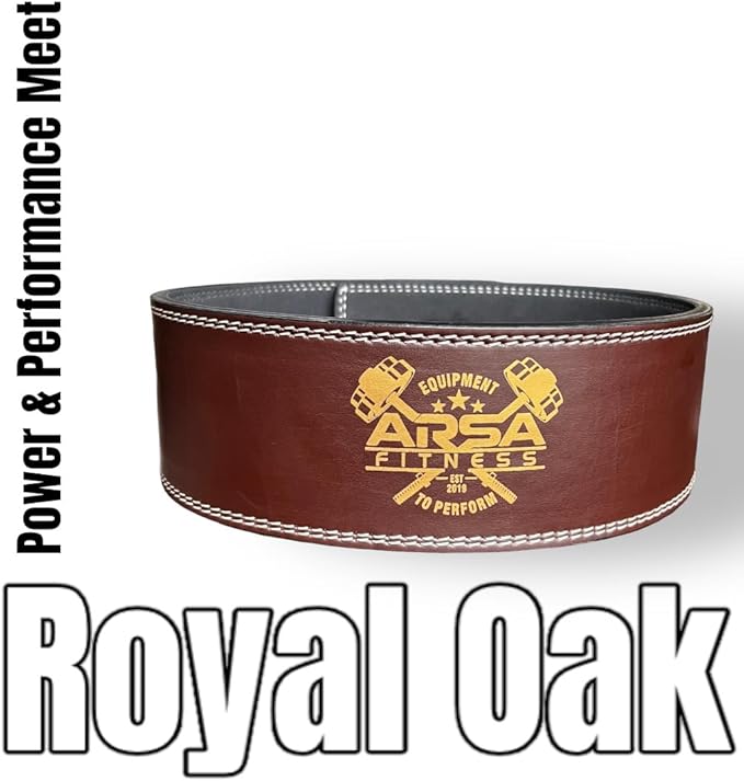 Weightlifting Adjustable Lever Belt for Men & Women 10MM Thickness 4" Width