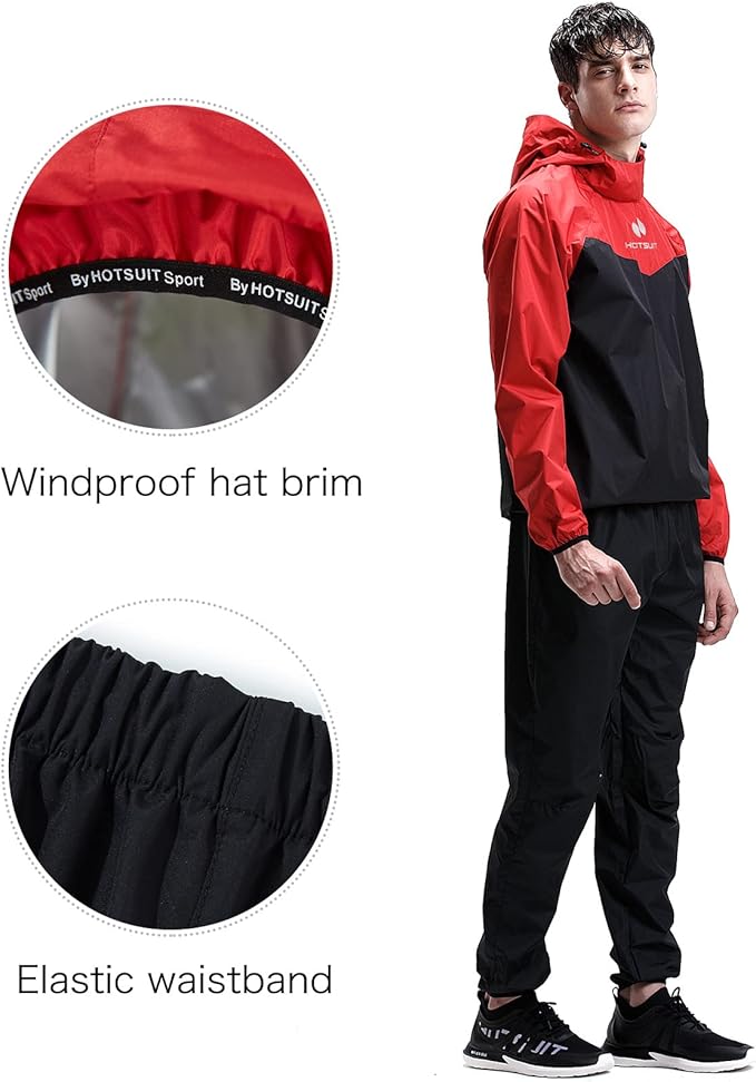 HOTSUIT Sauna Suit for Men Sweat Sauna Jacket