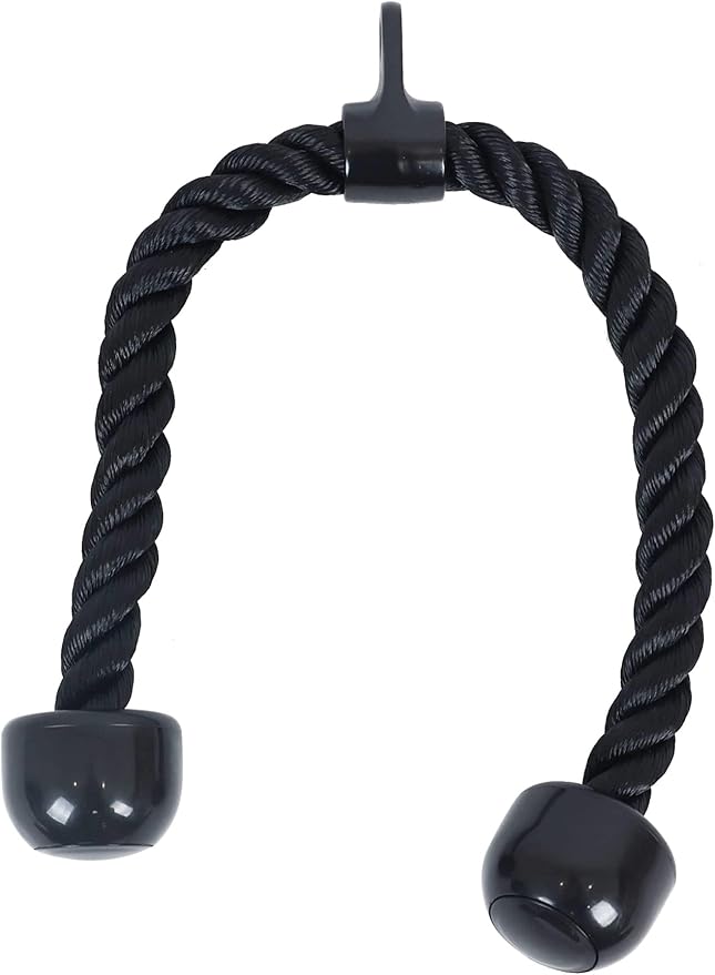 Tricep Press Down Cable Attachment, LAT Pulldown Attachment, Weight Machine Accessories, V Handle with Rotation, Tricep Rope, Rotating Bar, V-Shaped Bar, Multiple Options