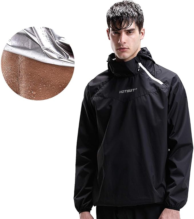 HOTSUIT Sauna Suit for Men Sweat Sauna Jacket