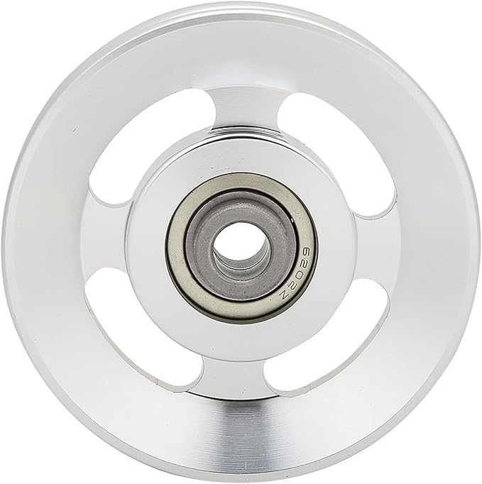 Gym Pulley Wheel, Aluminium Alloy Fitness Pulley Home Gym Attachments Part Exercise Strength Training Accessory Gym Fitness Equipment, for 10.5mm Bore Diameter
