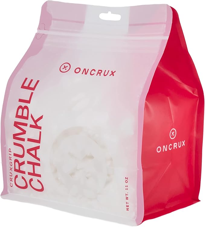 Crumble Chalk - Chunky Rock Climbing Chalk - Professional Hand Chalk for Weightlifting, Crossfit, Powerlifting 11 oz.