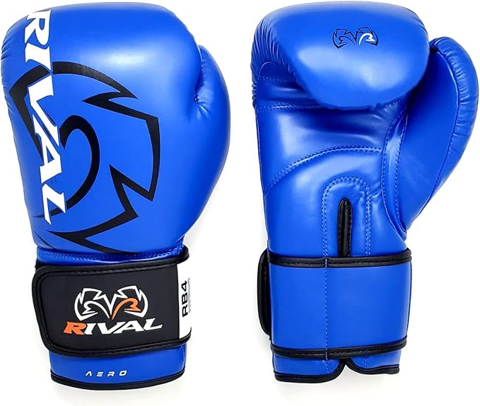 RIVAL Boxing RB4 Econo Bag Gloves, Hook and Loop Closure - Synthetic PU Outer Shell for Extra Durability and Performance