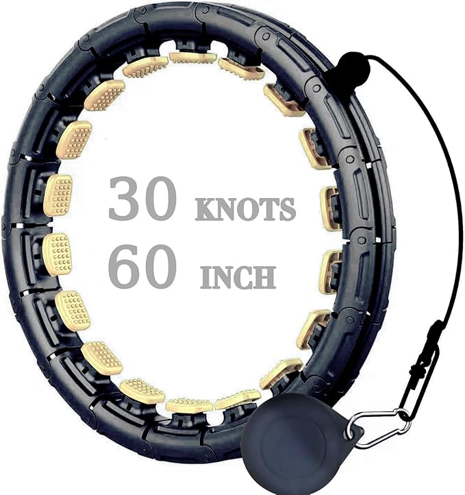 Weighted Fit Hoop 2 in 1 Abdomen 60inch 30 30 Knots,47inch Knots,47inch 24 24 Knots,Great