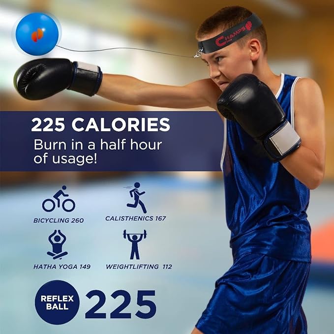 CHAMPS MMA Boxing Reflex Ball -Improve Reaction Speed