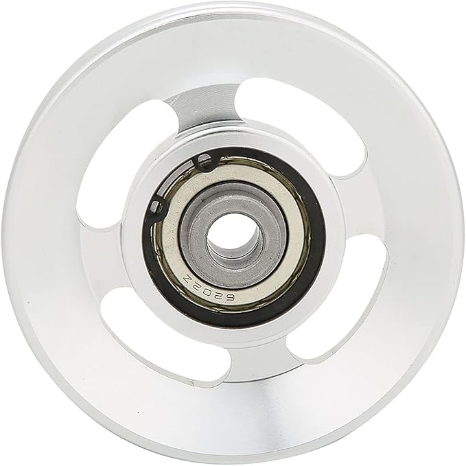 Gym Pulley Wheel, Aluminium Alloy Fitness Pulley Home Gym Attachments Part Exercise Strength Training Accessory Gym Fitness Equipment, for 10.5mm Bore Diameter