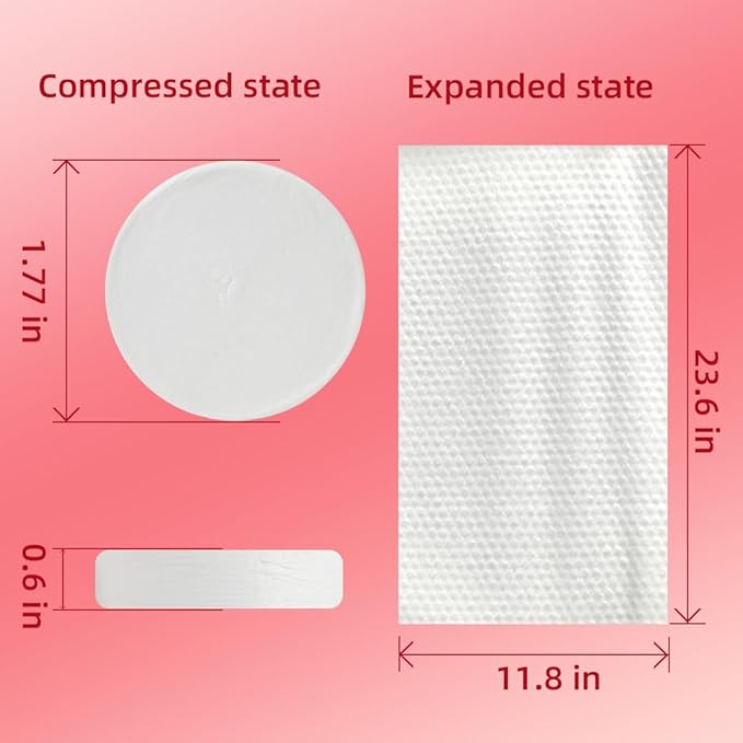 Compressed Towels Tablets