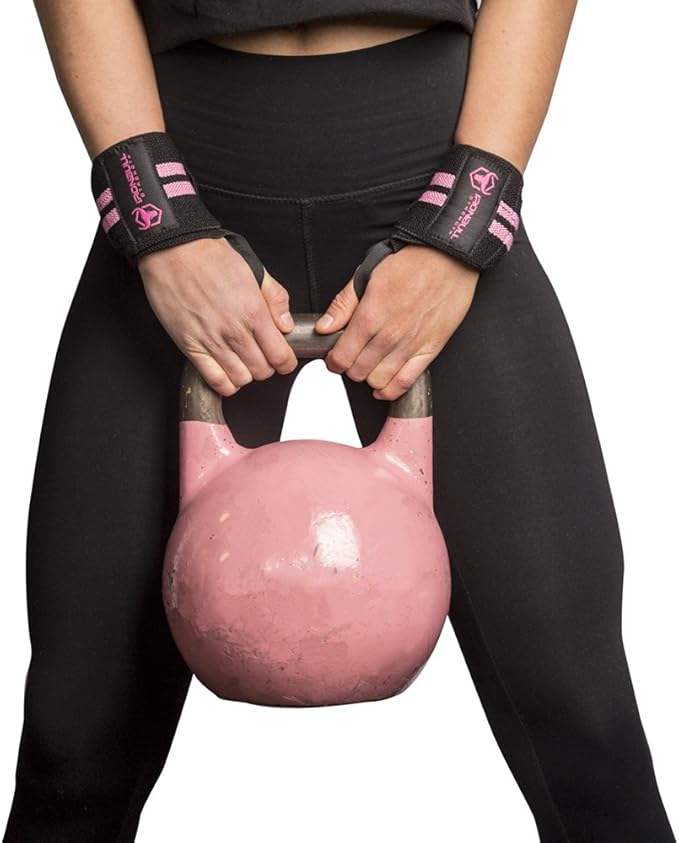 Women Wrist Wraps with Thumb Loops - 12" Professional Grade - Wrist Support Brace and Compression for Cross Training, Weight Lifting, Powerlifting, Strength Training