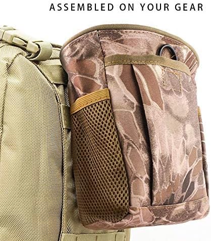 Drawstring Highend Rock Climbing Chalk Bag with a Carabiner Different Pockets for Climbing Bouldering, Gymnastics, Gym Pouch, Cross Fit and Lifting