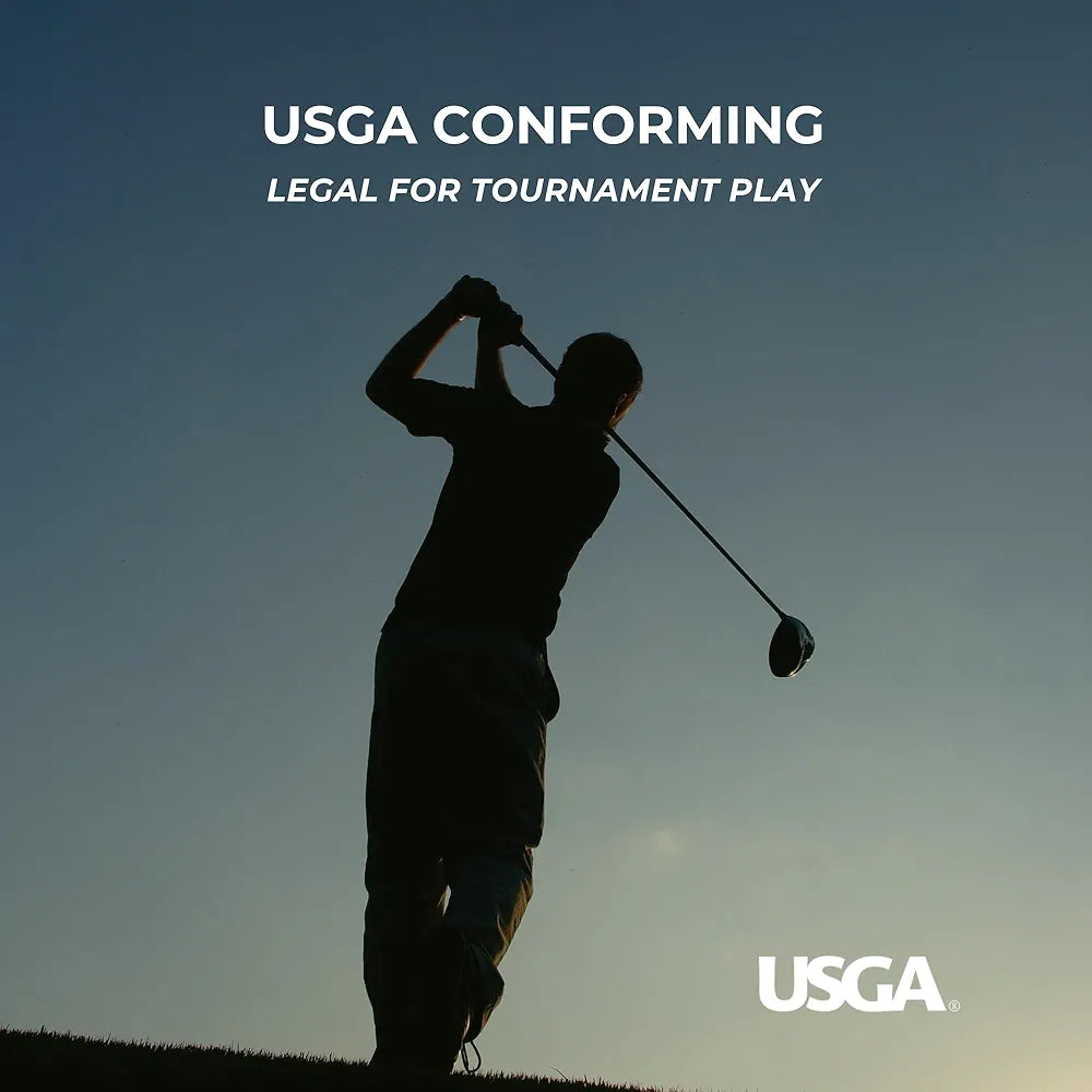 Speed Titanium Driver Golf Club, 10°, 11.5°, 12.5° Loft , Ultra Lightweight Graphite Shaft, Oversized Sweet Spot, Aerodynamic Design, USGA Conforming Mens Golf Driver + Deluxe Headcover