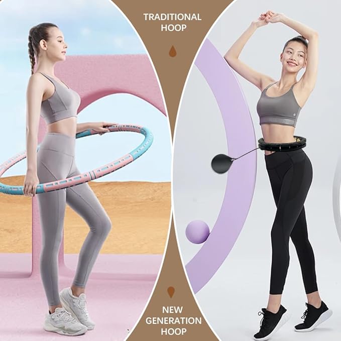 Weighted Fit Hoop 2 in 1 Abdomen 60inch 30 30 Knots,47inch Knots,47inch 24 24 Knots,Great