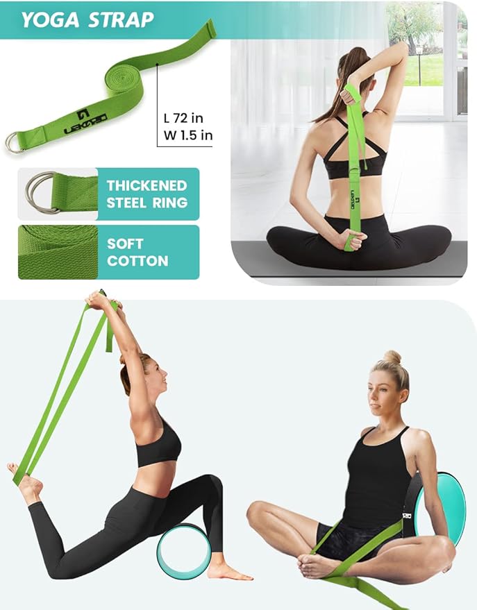 Yoga Wheel Set of 3 13"/10.5"/6.5''
