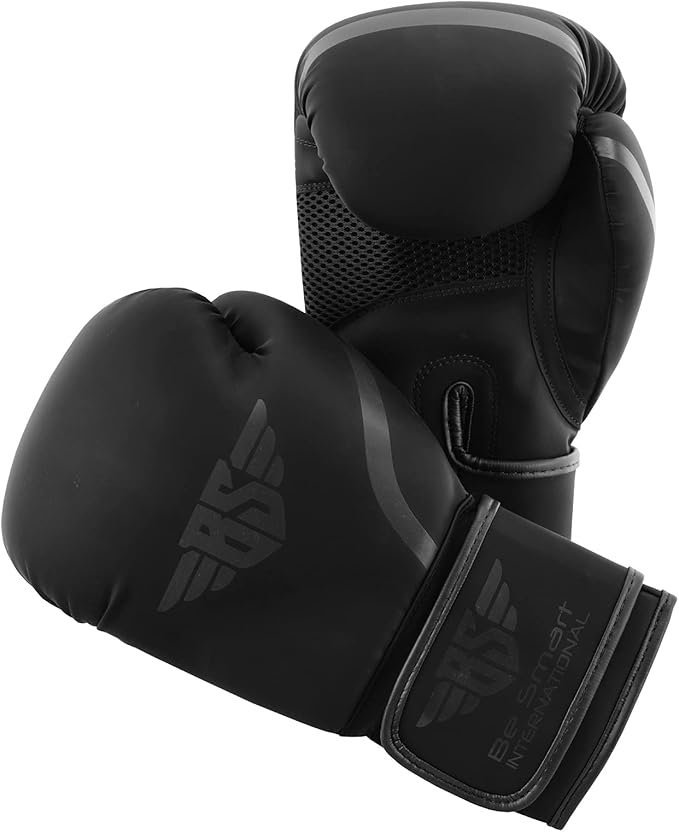 Be Smart Kids Boxing Gloves 4-12 Years 4oz 6oz Training Gloves for Children Sparring Youth Boxing Gloves Junior Training Mitts Punch PU Leather MMA Muay Thai Kick Boxing