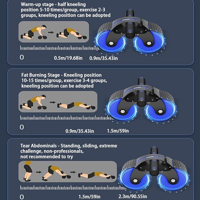Automatic Rebound Abdominal Wheel