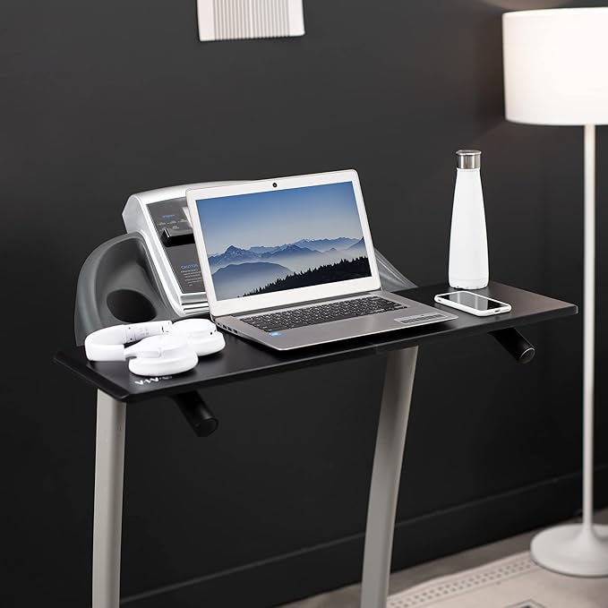 VIVO Universal Treadmill Desk, Ergonomic Platform Designed for Notebooks, Tablets, Laptops, and More, Workstation for Treadmill Handlebars up to 31 inches, Black, STAND-TDML2