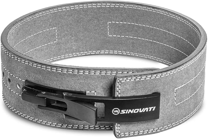 Weight-lifting belt for men with lever buckle 8.5cm / 10cm Height