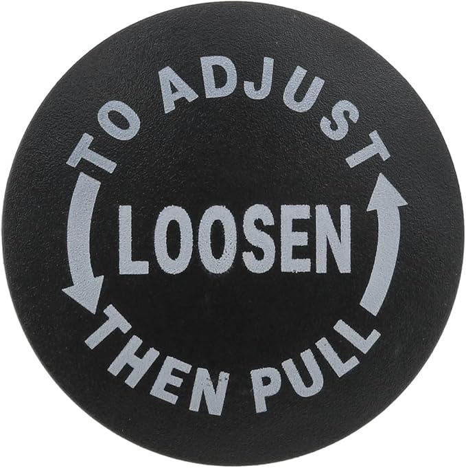 AYLIFU M18 Pop Pull Pin Knob Adjustment Fitness Pop Pull Pin Knob for Fitness Equipment Bicycle Equipment Black 2PCS