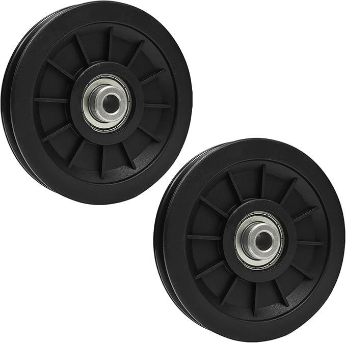 Universal Bearing Pulley Wheel for Cable Machine Gym Equipment Part Garage Door