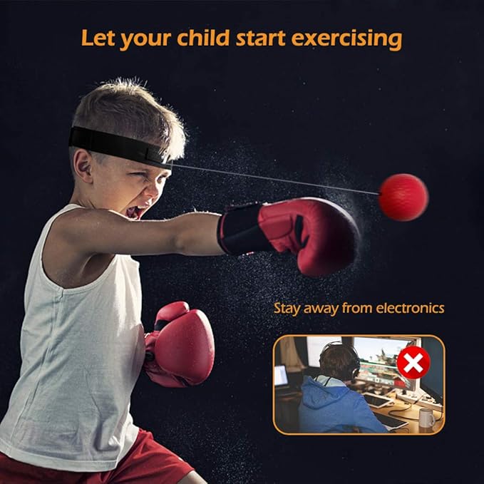 Boxing Ball Family Pack Plus with Adjustable Headband 4 Boxing