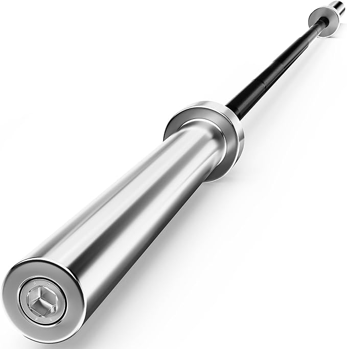 Olympic Barbell Weight Bar for Weightlifting 7ft/6ft/5ft for 500lbs/400lbs/330lbs Weight