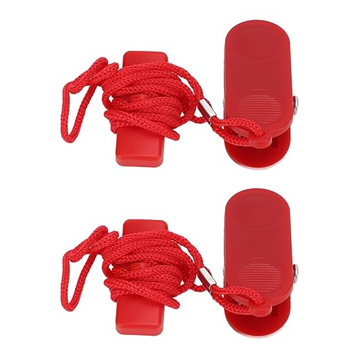 Treadmill Safety Key Replacement - 2 PCS Universal Magnet Key Compatible With Proform, Image, Weslo, Reebok, Epic, Golds Gym Treadmills