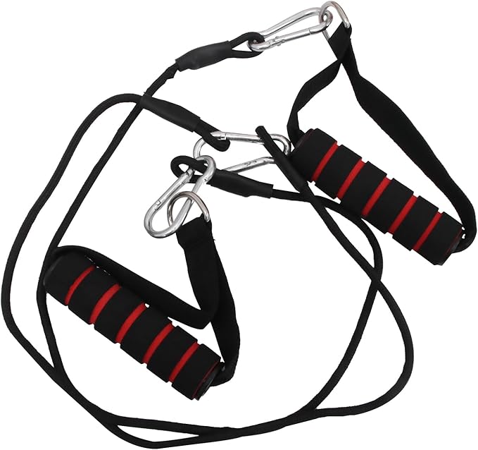BESPORTBLE Fitness Pulley Cable Tricep Rope Chest Expander Cables Strength Muscle Training Cable Machine Attachment for Home Gym