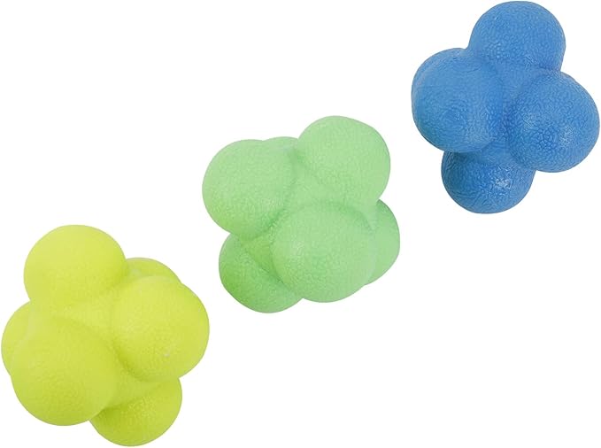 Yaegoo 6 PCS Reaction Balls Rubber Reaction Bounce