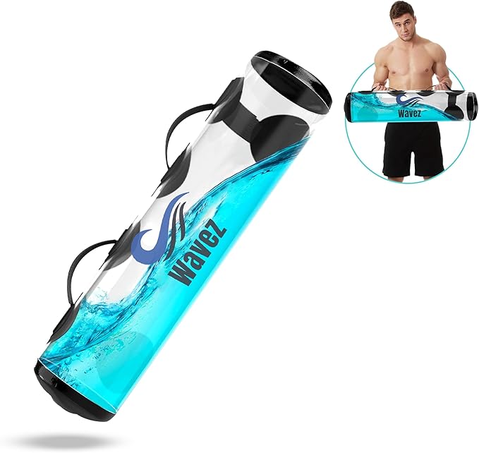 Aqua Bag Fitness Equipment – upto 48lbs Core Pump,3 Dyes,Drawstring