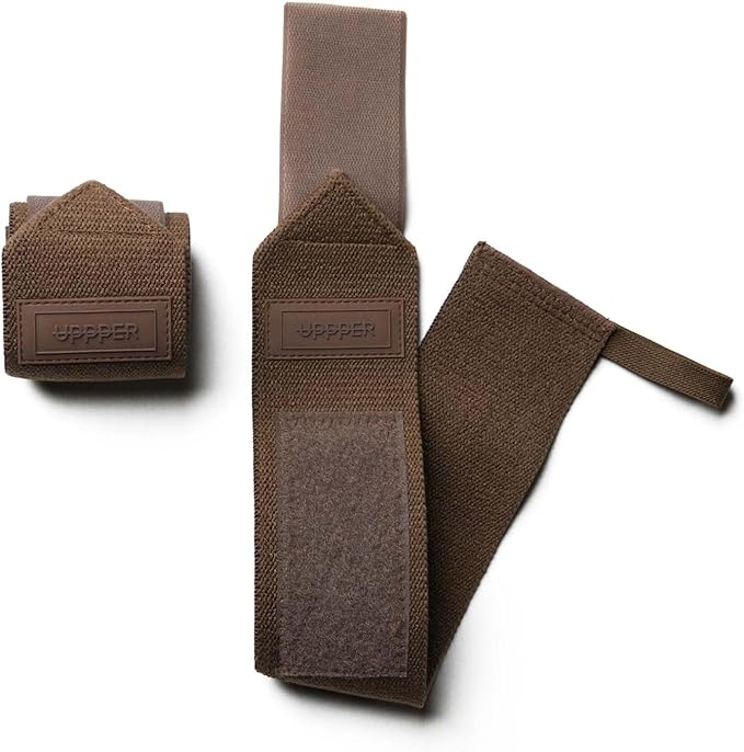 UPPPER Wrist Wraps for Weightlifting - 19" Wrist Support with Thumb Loop for Bench Press, Powerlifting, and Gym Workouts - Men & Women | Premium Fitness Gear