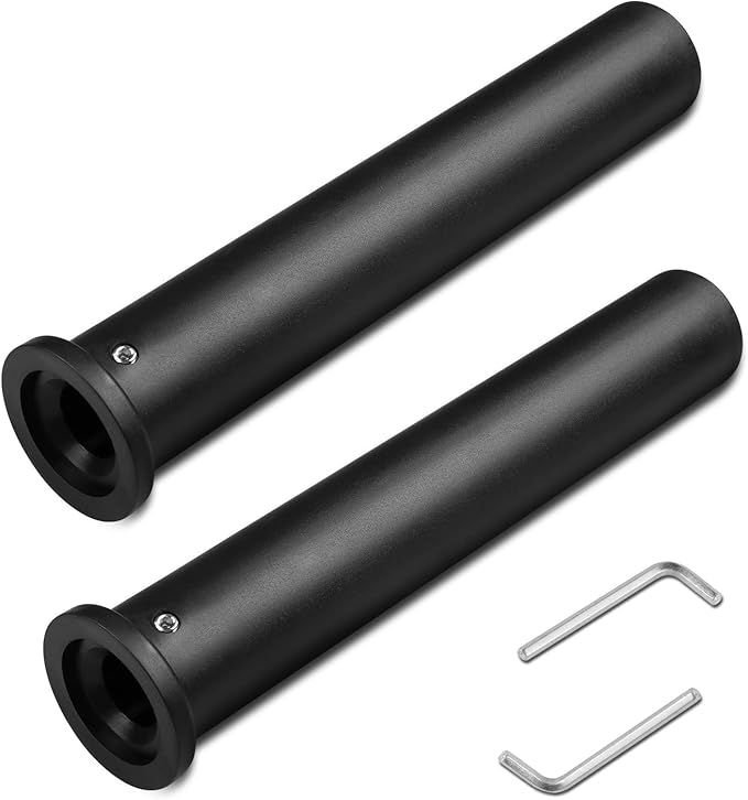 Olympic Adapter Sleeve 11.8" - Converts 1" Bars 2" Standard Gym(2 Pcs)