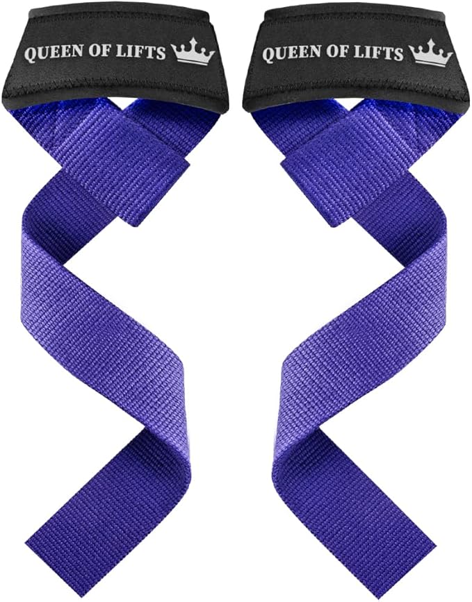 TECEUM Wrist Lifting Straps with Neoprene Padding Support β Heavy Duty Wrist Workout Straps For Men and Women β Ideal for Powerlifting, Strength Training, Bodybuilding